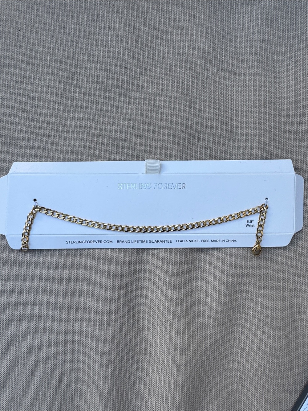 14k gold plated bracelet